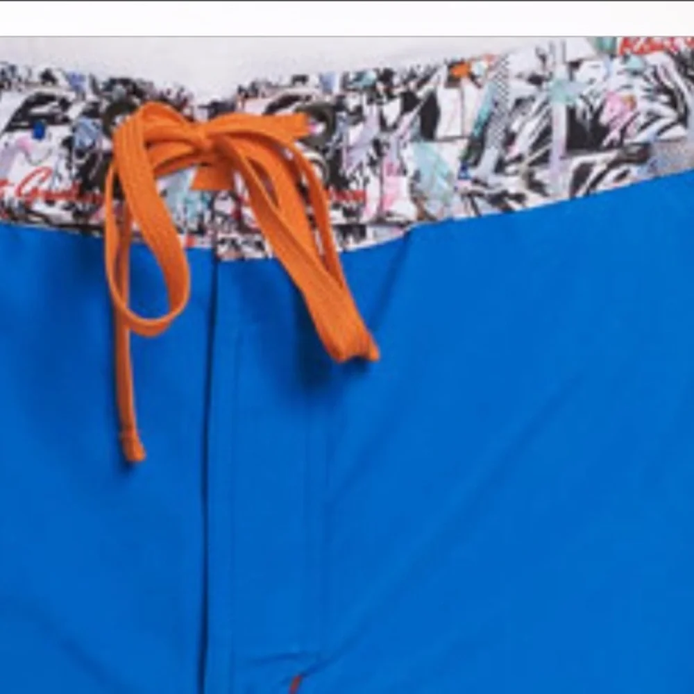 ROBERT GRAHAM CAPTAIN GOOD SWIM TRUNKS IN COBALT